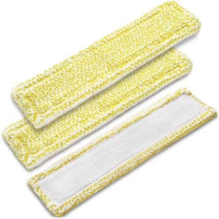 3-pack Mikrofiber Ersättningsdynor - För Kärcher WV2 WV5 Premium Plus Fönstertvätt, SD