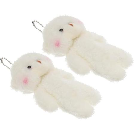 2 kpl Mini Plussinen Teddykarhu Leikkieläin Täytetty Pieni Nivelkarhu Pehmeä Eläinlelu Lompakko Laukku Riippuva Koriste Avaimenperä