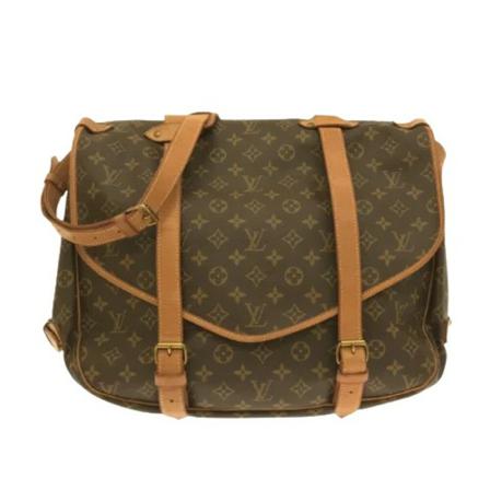 Louis Vuitton Vintage Pre-owned Polyester louis-vuitton-vskor brun, Dam Vintage Väskor, Dam, Storlek: ONE SIZE
