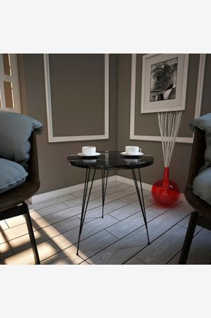 Hanah Home - Småbord Sandalf Marmo - Svart - Småbord - Fra Homeroom