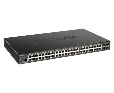 D-LINK DGS 1250-52XMP - switch - 52 porter - smart - rackmonterbar