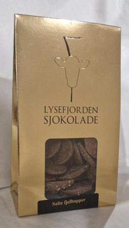 Lysefjorden Sjokolade Salte Fjelltopper 140g