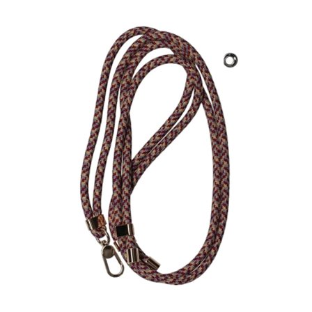 Adjustable lanyard Universal phone case lanyard 0.6mm red+blue+yellow