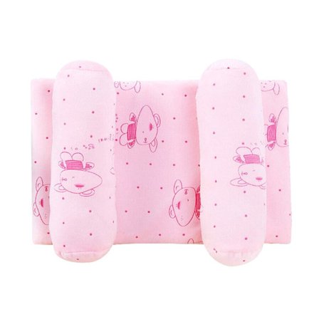 Baby Pillow Prevent Head Flat PINK