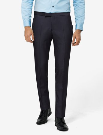 Oscar Jacobson Duke Trousers - Navy - 46