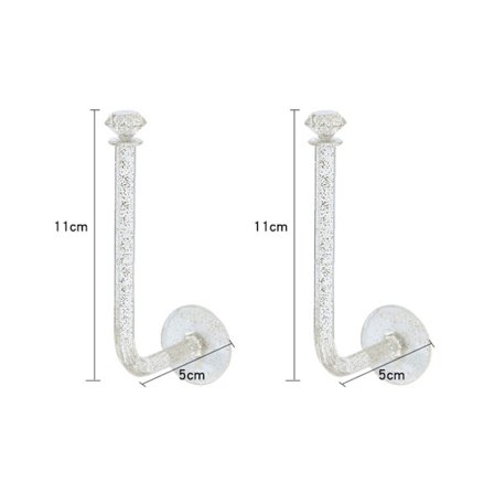 2stk Hatteholdere Hattebøjle Kasketter Organizer Kroge