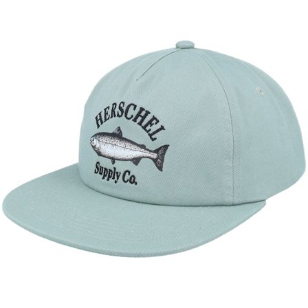 Herschel - Grön snapback Keps - Scout Fishing Cap Iceberg Green Snapback @ Hatstore