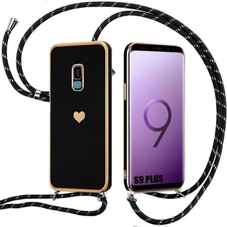 Coque - Samsung - Galaxy S9 Plus - Silikone TPU - Stødabsorberende - Justerbar Snor