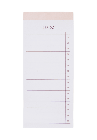 Åhléns Home Magnetiskt anteckningsblock KIT Kontor & papper Rosa ONESIZE