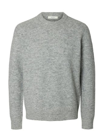 Selected | Slhrai Ls Knit Crew Neck Noos | XXL