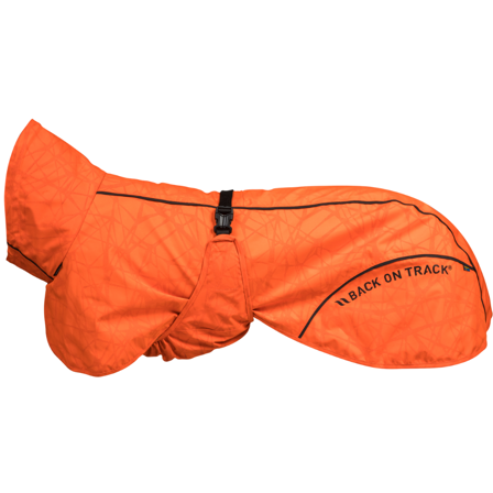 Back on Track Bay Rain Shell Coat Low Set Tail 55-65 cm Orange