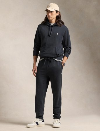 Polo Ralph Lauren Loopback Terry-Lsl-Sws - Black - XXL