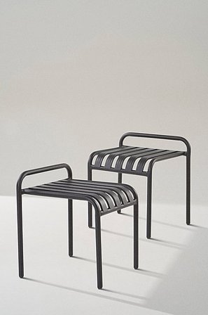 Jotex - Hocker 2er-pack Schwarz - NERJA - Kaufe Gartenstühle und -hocker bei Jotex