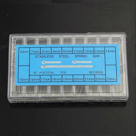 6-23mm 360 stk. Urmaker Urrem Lenke Splintpinner Verktøysett i rustfritt stål