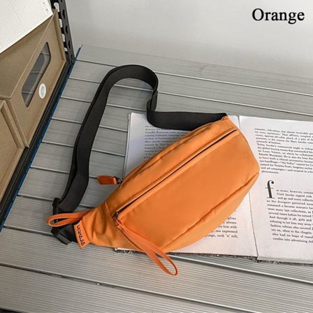 Unisex bröstväska i nylon Fritid Sport Crossbody-väska