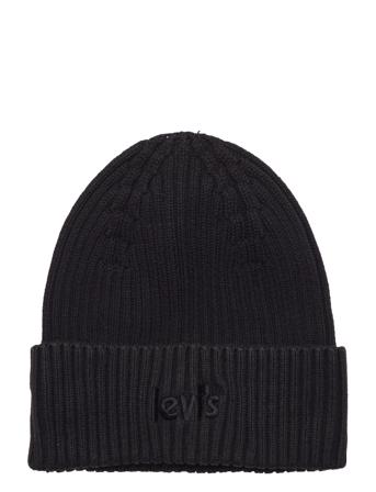 Poster Logo Beanie Black Levi’s Footwear & Acc