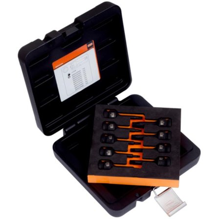 Bahco BBR203P9 Kraftbitshylssats TORX TR 1/2", 9 delar, Handverktyg