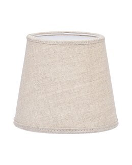 Lampskärm Mia enfärgad 100% lin Linne - PR Home