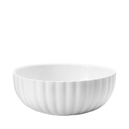 Georg Jensen Bernadotte Frukost Skål Skålar Vit 176 MM/60 CL
