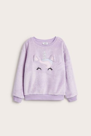 Kappahl | Puszysty sweter | Jasnofioletowy