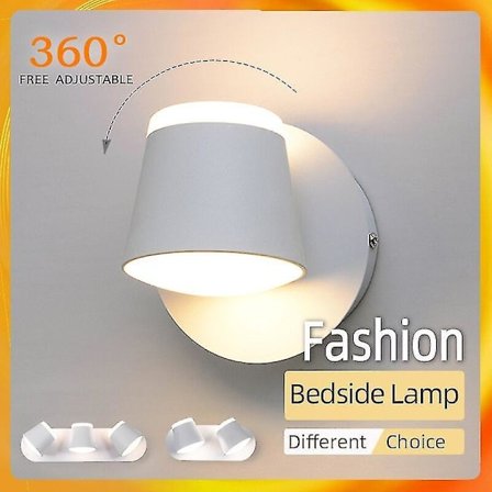 Kääntyvä seinävalaisin, kytkimellä, makuuhuoneen yövalo, olohuone