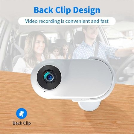 1080P Mini Action Camera Utendørs Sport Lommekamera Svart