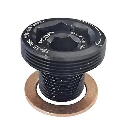 Vevaxelarmsskruv, Bottenfäste Skruv M15-26mm Splined Cykel Bb Axelskruvar