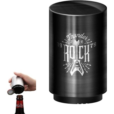 Automatisk kapsylöppnare för ölflaskor Magnetisk rostfri