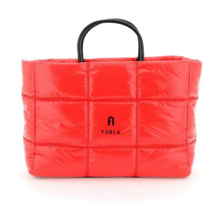 Furla, Tote Bags Rood, Dames, Maat:ONE Size,nylon,print