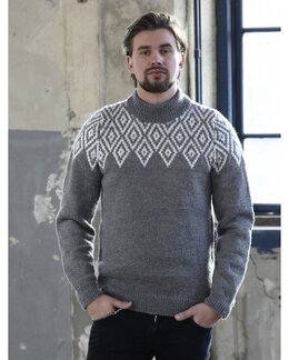 Neuleohje Miesten pusero