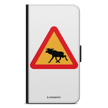 Bjornberry Plånboksfodral iPhone 8 Plus - Älgskylt