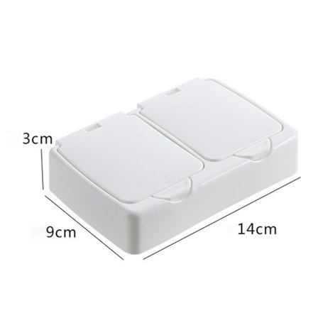 Opbevaringsboks med trykknap - Skrivebordsopbevaring C