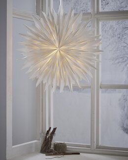 Paperitähti Joulu Winter Valkoinen