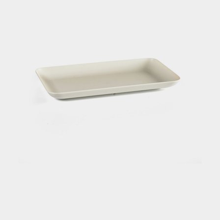 Plastic bord Light My Fire Platter Medium Cream, 14 x 25.2 x 2.3 cm