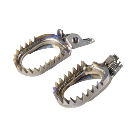 Twenty TiPeg Titanium Footpegs - Kawasaki KX 450 X 2021-2023
