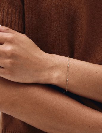 Edblad Petite Bracelet Gold - Gold - ONE SIZE 18 cm