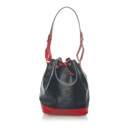 Louis Vuitton Vintage Pre-owned Epi Bicolor Noe Tas , Zwart , Dames , Maat: ONE Size Vintage Tassen
