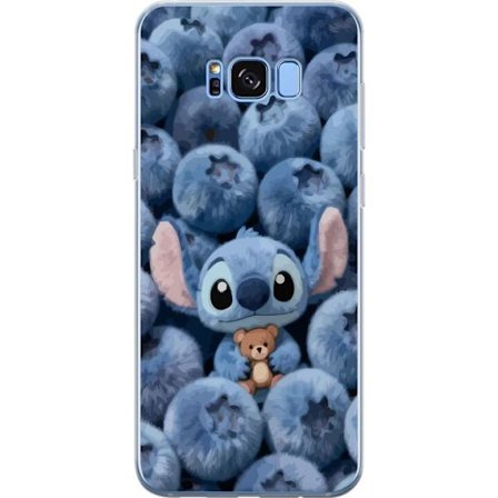 Kompatibel Mobilcover til Samsung Galaxy S8 Lady Gaga minimalistisk plakat med guitar og monokrom design