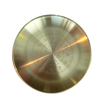 Astrologi Pentagram Ljusstake Bord Altarplatta Ljus Kakel Spådom Wicca Tillbehör Ljusstake Rituell bricka