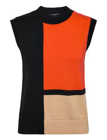 French Connection | Varli Colour Blocking Knit Ves | S