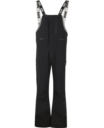 SOS Lipno M Shell Bib Pants Black