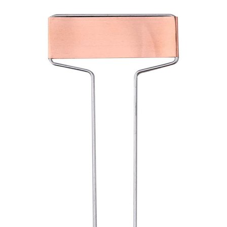 10 st koppar metall växt etiketter växt etiketter och markeringspenna, väderbeständiga trädgårdsmärken, märkningsskydd fröskyltar plantskoletiketter