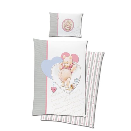 Disney Nalle Puh Vintage barnsängkläder för dagis 100×135 cm, 40×60 cm