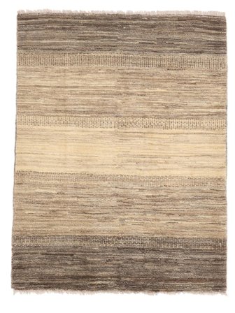 Hand Knotted Gabbeh Persia Fine Rug 110X143 Wool Brown/Orange Small