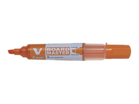 Pilot Begreen Whiteboardpenna Begreen V-Board Master, snedskuren spets på 6,0 mm, orange - Lyreco - Kontorsmaterial - Pennor - Whiteboardpennor - 
