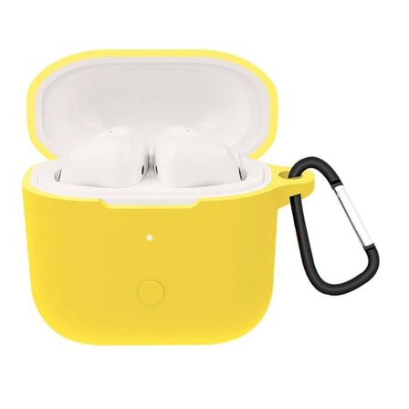 Giopuey - Redmi Buds 3 - Silikonskal, Fodral, Ultra-Tunn, Skyddsfodral - Gul