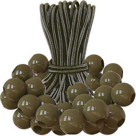 Pallo-kumilenkit 30 kpl Raskaat joustavat siteet pressuille ja muuhun