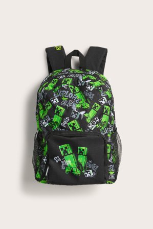 Kappahl | Plecak Minecraft | Czarne
