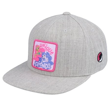 My Little Pony - Harmaa snapback Lippis - Kids Unique Friends Grey Snapback @ Hatstore