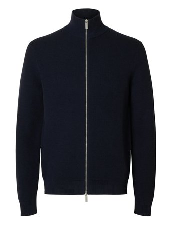 Selected | Slhdane Ls Knit Structure Full Zip Noos | S